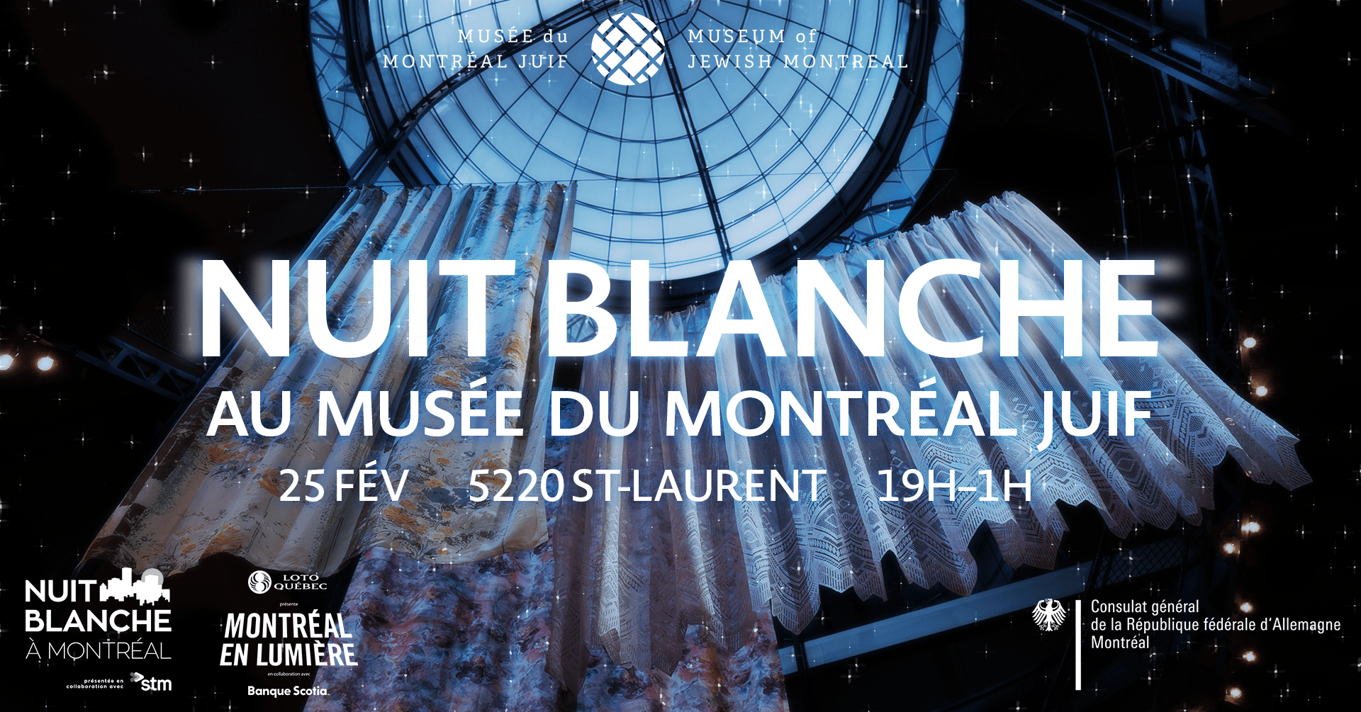Event banner for Nuit Blanche