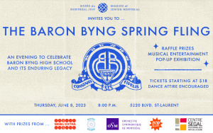 Baron Byng Spring Fling event banner