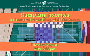 Sampling Havruta-Etta Sandry-Event Banner
